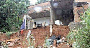 Risco. Em Sabará, na região metropolitana de Belo Horizonte, pelo menos 30% da população vive em área de risco, conforme a Coordenadoria Municipal de Defesa Civil