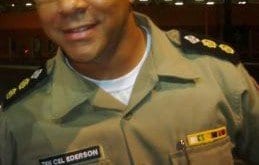 Tenente Coronel Ederson da Cruz Pereira, do Décimo Batalhão da Polícia Militar em Montes Claros