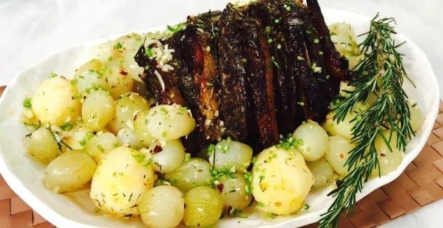 Gastronomia - Receita de Alcatra de forno recheada