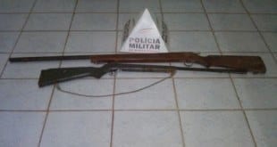 Norte de Minas - PM de Luislândia apreende duas armas de fogo
