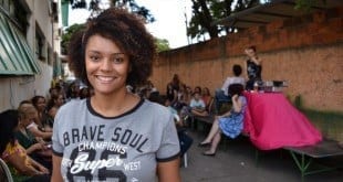 Alice Soares Amaral, atendente do Bolsa Família, aprovou a ação. “É ótimo, bom demais. É muito importante para ter esta interação entre os setores”, disse. - Foto Daniel Moraes