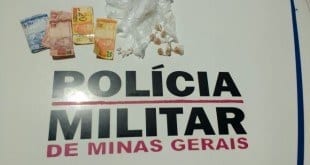 Montes Claros - Polícia Militar prende homem por tráfico de drogas no bairro Conferência Cristo Rei