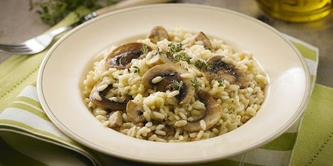 Gastronomia - Receita de Risoto de shitake e shimeji