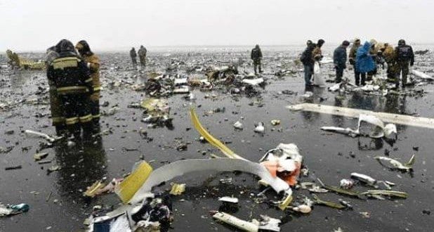 Avião da companhia aérea FlyDubai caiu ao tentar aterrissar no aeroporto de Rostov-on-Don