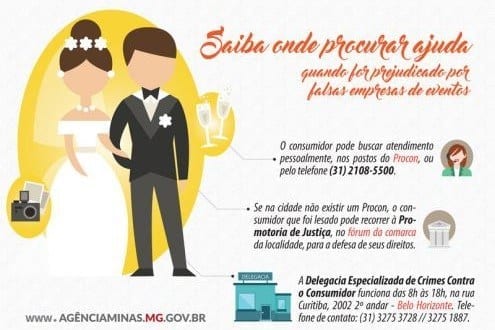 MG - Dicas ajudam na prevenção contra golpes de empresas de eventos