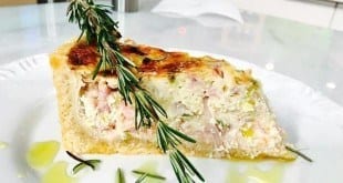 Gastronomia - Receita de Quiche de frango defumado