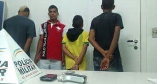 Montes Claros - PM recupera celular roubado e prende autores de roubo no bairro Ibituruna