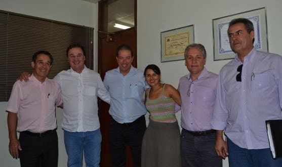 Secetariado - Da esquerda para a direita - Antônio Henrique Sapori, Leonardo Andrade, Ruy Muniz, Helena Alves, Edvaldo Marques e Reinaldo Landulfo