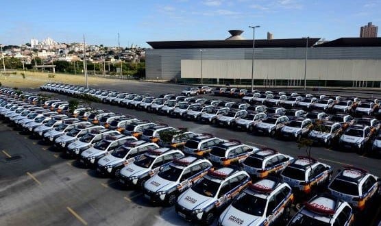 MG - Governador entrega 357 veículos para a Polícia Militar de Minas Gerais