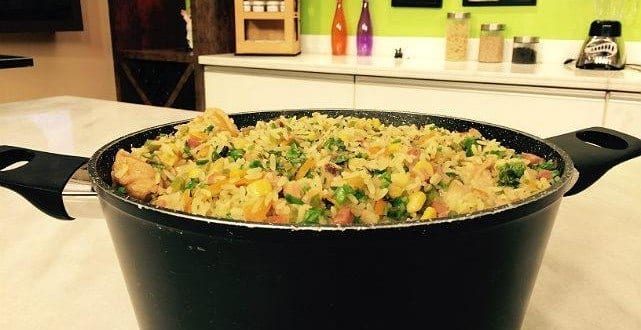 Gastronomia - Receita de Galinhada do Chef