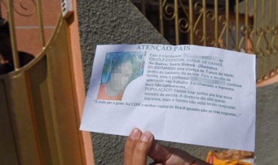 Educador foi afastado pela instituição