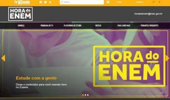 Mineiros obtêm melhor resultado em simulado online da Hora do Enem