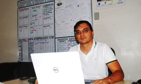 Luciano Freitas Fernandes, médico infectologista do Hospital Dilson Godinho - Foto:Rubens Santana