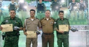 Montes Claros - 11ª CIA PM IND MAT recebe prêmio "Boas ideias e Boas práticas"