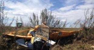 MG - Queda de monomotor deixa uma pessoa morta na zona rural de Unaí