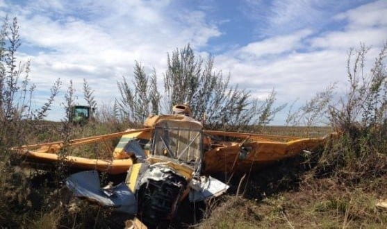 MG - Queda de monomotor deixa uma pessoa morta na zona rural de Unaí