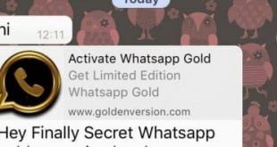 Falsa versão WhatsApp Gold pode instalar malware no Smartphone