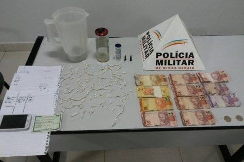 Norte de Minas - Adolescente é apreendido por tráfico de drogas em Itacarambi - Foto: Polícia Militar