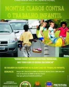 Montes Claros - A cidade de Montes Claros promove Fórum de Combate ao Trabalho Infantil