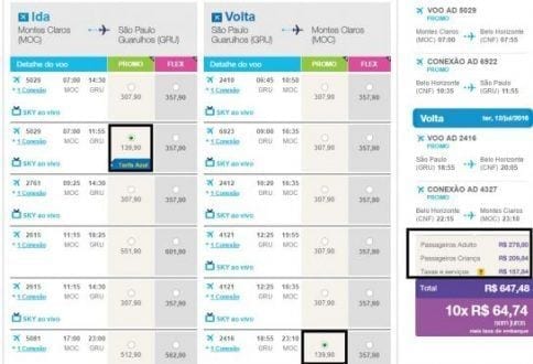 Companhias aéreas que operam em Montes Claros lançam promoções e descontos para crianças