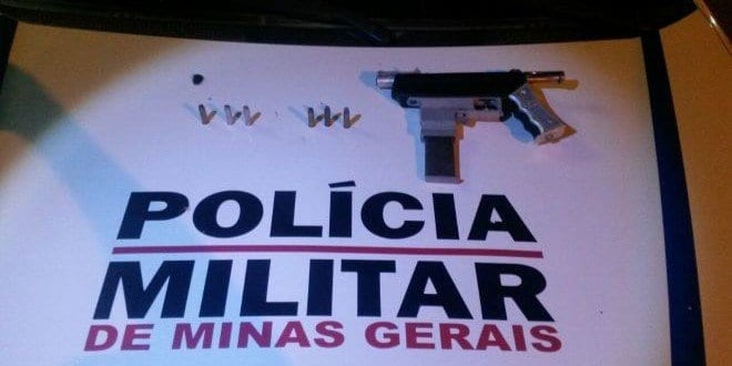 Montes Claros - PM prende homem por posse ilegal de arma de fogo no bairro Morrinhos