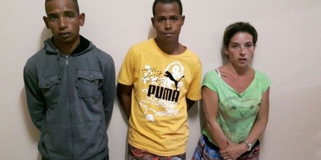 DANILO GONÇALVES SOUZA (24 ANOS), VULGO "BERÊ", LUCAS GONÇALVES FRAGA (25 ANOS) e a autora LUNEIDE DA CONCEIÇÃO DA SILVA RIBEIRO (34 ANOS)