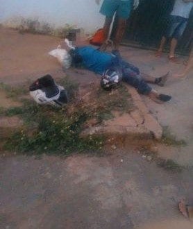 Montes Claros - Mototaxista é baleado em tentativa de assalto no bairro Monte Carmelo