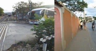Passagem de nível na confluência das avenidas Ovídio de Abreu, Padre Bretano e rua Barão de Cotegipe