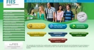 Inscrições para o Fies do 2º semestre já estão abertas