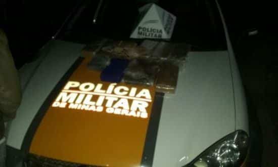 Norte de Minas - Suspeitos de tráfico de droga são presos pela Polícia Militar em Salinas - Foto: (Divulgação / Polícia Militar)