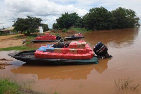 Polícia Federal desarticula organização criminosa que atuava em nova rota fluvial