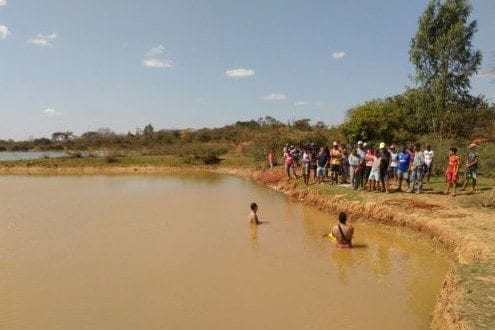 Montes Claros - Jovem de 18 anos morre afogado em lagoa próximo ao bairro Jaraguá - Foto: D. Prates