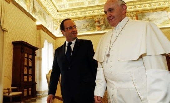 Europa - Papa Francisco se reunirá com presidente da França e abordará terrorismo