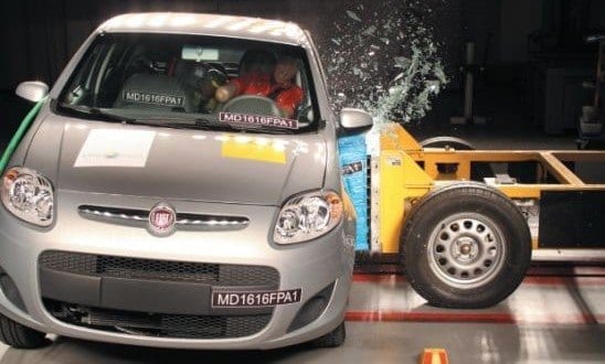 Motor - Teste de impacto lateral rebaixa a nota do Fiat Palio