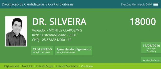 O casal Dr. Silveira e Mardete Silveira disputa a vaga de vereador pelo mesmo partido