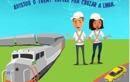 Montes Claros - VLI realiza grande campanha de segurança em linha férrea em Montes Claros