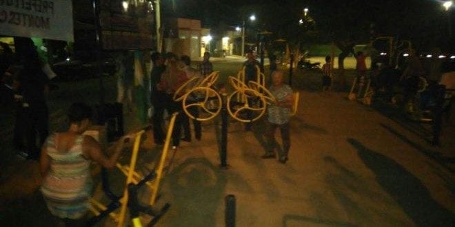 Montes Claros - São Geraldo II ganha academia ao ar livre‏