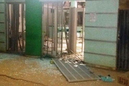 Norte de Minas - Bandidos explodem caixa eletrônico em Jaíba