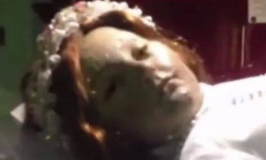 Vídeo - Santa embalsamada há 300 anos no México aparece abrindo os olhos