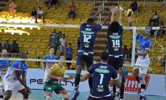 Vôlei - Montes Claros Vôlei perde em casa contra o Sada