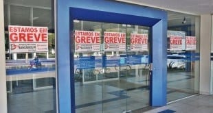 Greve dos bancários continua