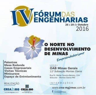 Motes Claros - IV Fórum das Engenharias debate empreendedorismo em Montes Claros‏