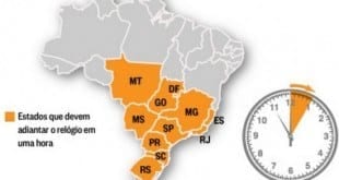 Horário de verão começa no dia 16/10 em três regiões do País