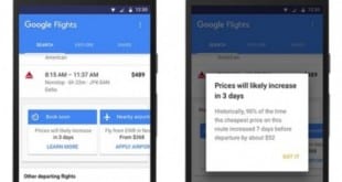 App do Google alertará queda e aumento de preços de passagens aéreas