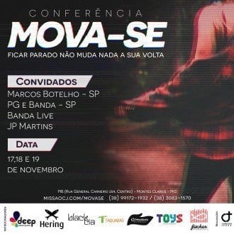 Montes Claros - Conexão Jesus realiza conferência Mova-se
