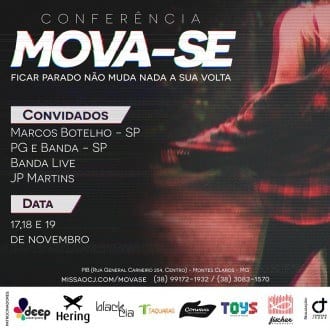 Montes Claros - Conexão Jesus realiza conferência Mova-se