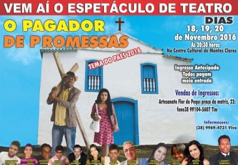 Cultura Moc - Espetáculo de Teatro "O Pagador de Promessas"