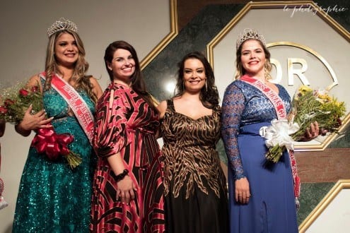 No MMGPS 2016:  1° Princesa Michelle Cristina, as organizadoras do Evento, Erika SARGIN e ÉRICA DANTE e a MISS Kely Ramos                                                      Foto: Mayara Foscolo