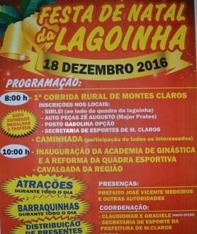 Festa de Natal da Lagoinha - Inauguração de obras marca abertura do evento