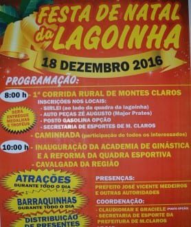 Festa de Natal da Lagoinha - Inauguração de obras marca abertura do evento